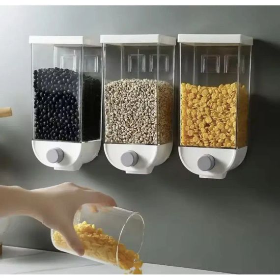 Диспенсер для сыпучих продуктов / Настенные органайзер для хранения AND128 BIG | Зображення 1