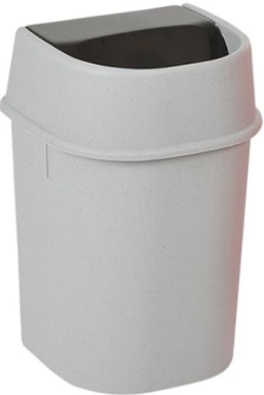 Контейнер для сміття Motek 13 л Сірий (СPY-114) | Зображення 2