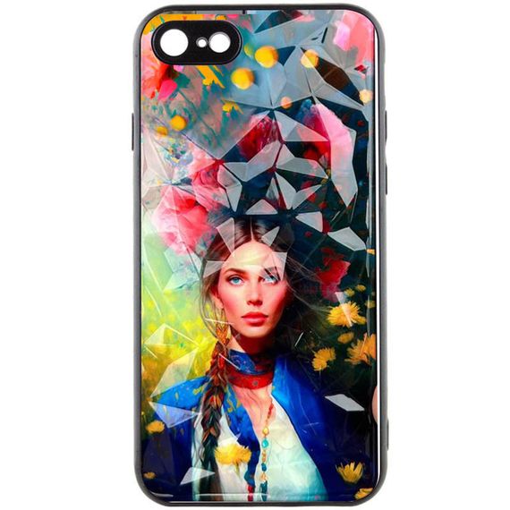 TPU+PC чехол Prisma Ladies для Apple iPhone 7 / 8 / SE (2020) (4.7") TPU+PC, Peonies