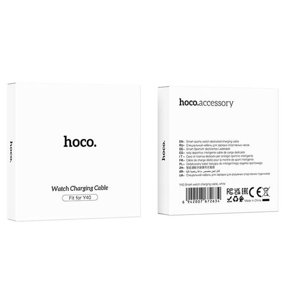 Зарядное устройство для Hoco Y40 White | Зображення 1