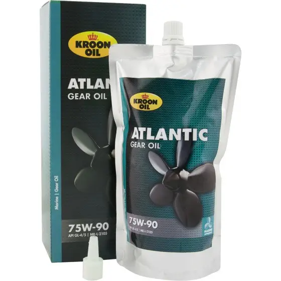 Трансмісійна олива ATLANT GEAR OIL 75W-90 500мл