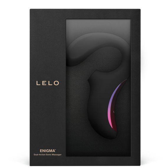 Кліторально-вагінальний звуковий стимулятор LELO Enigma Black | Зображення 7