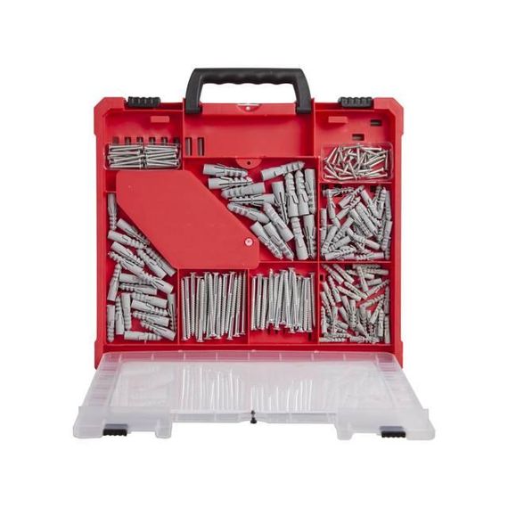 Набір свердел, дюбелів і біт 300 шт. INTERTOOL SD-00511 | Зображення 4