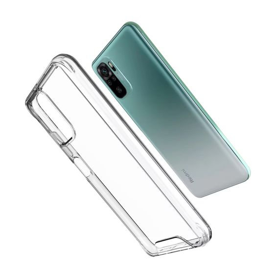 Чохол накладка Space Collection для Xiaomi Redmi Note 10 Pro- прозорий | Зображення 3