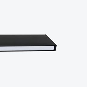 Підвісний лінійний LED-світильник Maxus assistance Line Slim Pro 30 W 80 Ra 4000 900 mm 140B UpDown IP20 Black