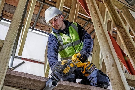 Пила шабельна акумуляторна 54В DeWALT DCS389NT | Зображення 9