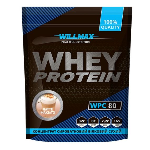 Сироватковий протеїн Whey Protein 80% Willmax 920 г