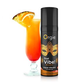Жидкий вибратор DUAL VIBE "Секс на пляже", 15 мл, Orgie (Бразилия-Португалия) Sex Aura