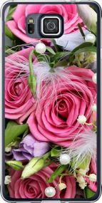 Чехол на Samsung Galaxy Alpha G850F Нежность "2916u-65-17620"