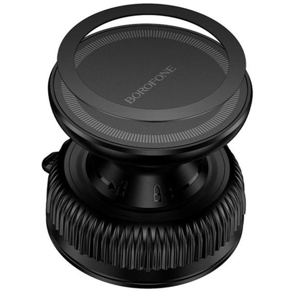 Автотримач Borofone BH139 Rider Vacuum Suction Magnetic Black | Зображення 3