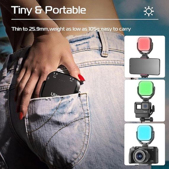 Відеосвітло Ulanzi Vijim VL66 RGB Led Light (UV-L088 VL66 RGB) | Зображення 7