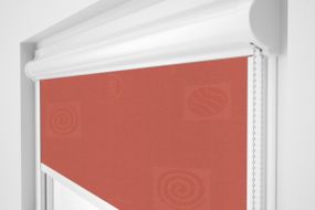 Рулонна штора Rolets Ікеа 2-2095-625 62.5x170 см закритого типу Блідо-червона