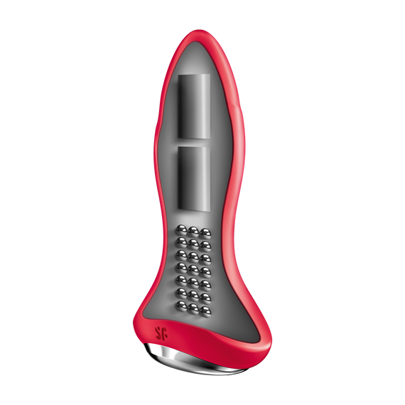 Анальний смарт-вібратор Rotator Plug 1+ з вібрацією та імітацією римінгу, червоний колір Satisfyer (Німеччина) Sex Aura | Зображення 5