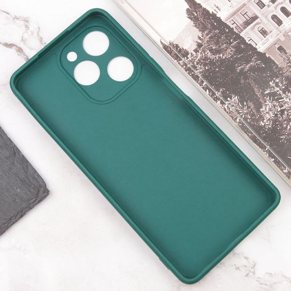 Силиконовый чехол Candy Full Camera для TECNO Spark 10 Pro Зеленый / Green | Зображення 2