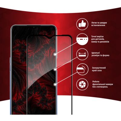 Стекло защитное Intaleo Full Glue Oppo A55 5G (1283126522116) | Зображення 2