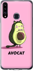 Чохол для Samsung Galaxy A20s A207F з пластику FCh_026373