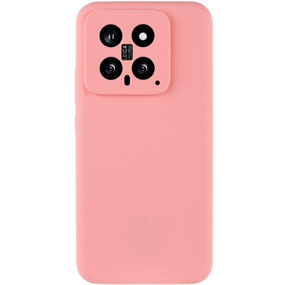 Чохол Silicone Cover Ummi Lakshmi Full Camera (AA) для Xiaomi 14 Рожевий / Pink | Зображення 1