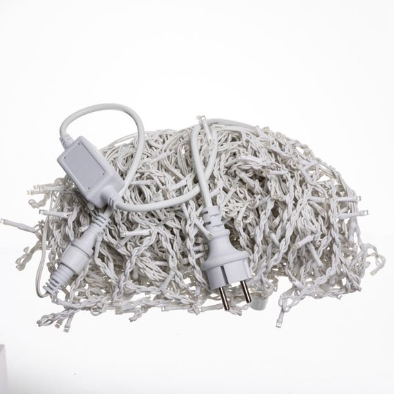 Вулична гірлянда Бахрома 36 м 600 LED білий провід Синій 36MWBL | Зображення 4