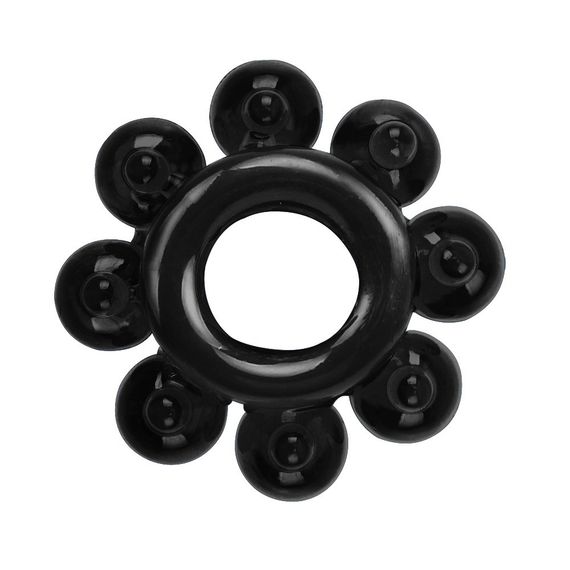 Набір ерекційних кілець Chisa Get Lock Cock Rings Set, чорний Sex Aura | Зображення 2