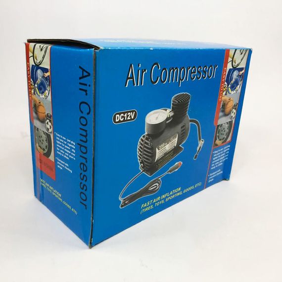 Автомобільний компресор насос Air Pomp Ji030 Товари для автомобіля надути колеса за 2 хвилини | Зображення 3