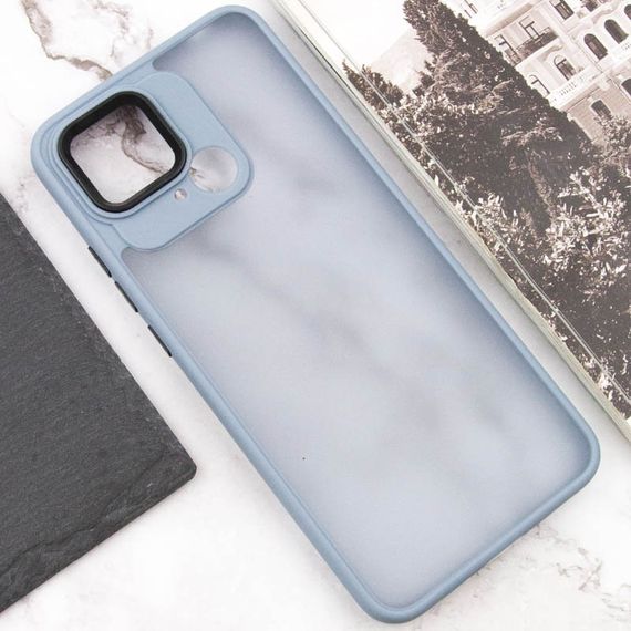 Чохол TPU+PC Lyon Frosted для Xiaomi Redmi 10C Sierra Blue | Зображення 3