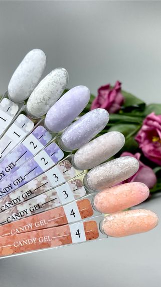 Гель для дизайну нігтів Crooz Candy Gel 03 (кремовий) 5мл | Зображення 3