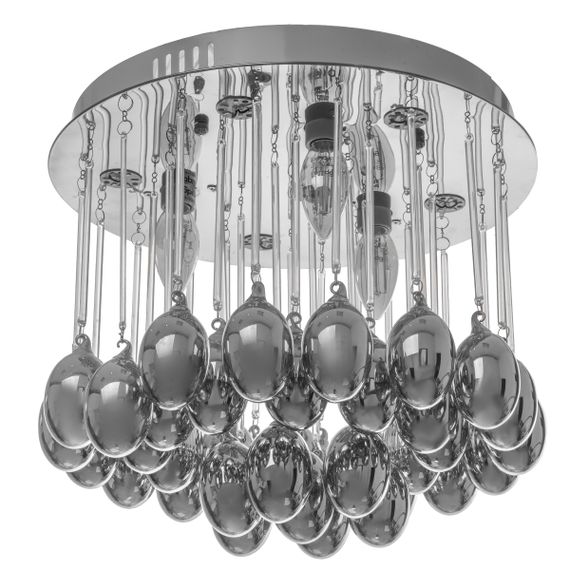 Люстра потолочная с пультом LED E14 CH (BCL-420S/3)