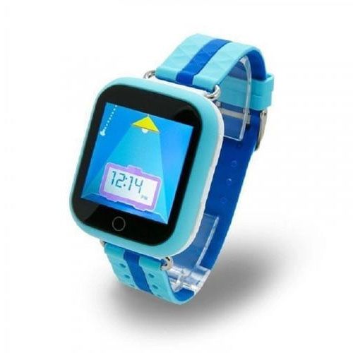 Дитячий розумний годинник з GPS Smart baby watch Q750 Blue, смарт годинник-телефон з сенсорним екраном TX-575 та іграми | Зображення 5