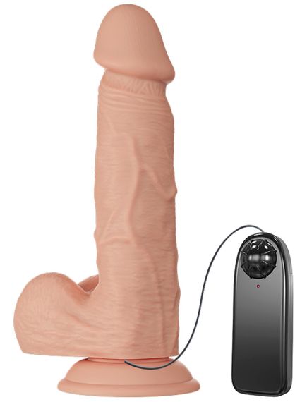 Вибратор на присоске BAILE - Beautiful Bahamut Vibration 8.5", BW-008105ZR Sex Aura | Зображення 3