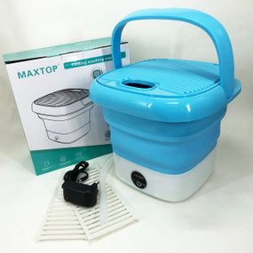 Пральна машина MAXTOP silicon washing machine, Портативна пральна машина. Колір: блакитний