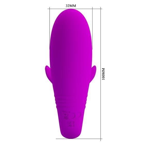 Вібратор - Pretty Love Jayleen Stimulator Purple (App) Sex Aura | Зображення 4