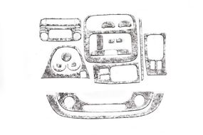 Накладка на торпеду Титан для Fiat Talento 2016-2024 рр