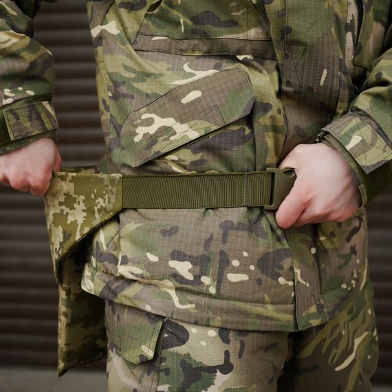 Тактичний каремат-сидушка Kiborg XL Кордура піксель | Зображення 7