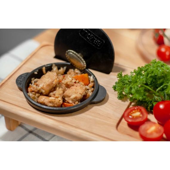 Каструля Brizoll HoReCa чавунна з підставкою 0.3 л (H03-D) | Зображення 5