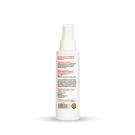 Інтимний гель-лубрикант - MyLove Taste Slide Sensitive Strawberry, 100 мл | Зображення 5