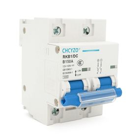 Автоматический выключатель постоянного тока CHCYZO RKB1/DC-B250, 2P, 150A, 12-125V
