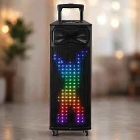 Портативна колонка T8 / Акустична колонка UKC T8 Pro / Bluetooth, FM, Karaoke акустична система