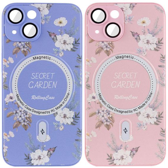 TPU+PC чохол Secret Garden with MagSafe для Apple iPhone 14 (6.1")