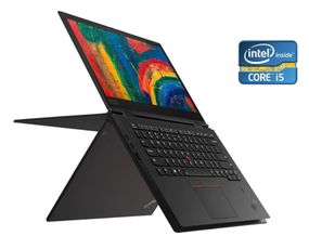 Ультрабук-трансформер Б-клас Lenovo ThinkPad X1 Yoga 3rd Gen / 14" (1920x1080) IPS / Intel Core i5-8350U (4 (8) ядра по 1.7 - 3.6 GHz) / 8 GB DDR4 / 256 GB SSD / Intel UHD Graphics 620 / WebCam б/у