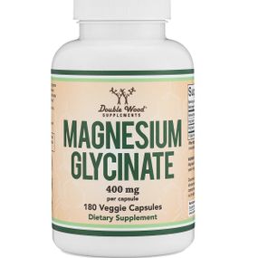 Микроэлемент Магний Double Wood Magnesium Glycinate 400 mg 180 Caps