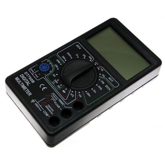 Цифровий мультиметр Digital DT700B з великим дисплеєм, тестер для вимірювання напруги, якісний | Зображення 5
