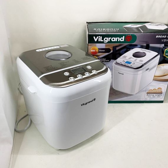 Хлібопічка ViLgrand VBM6091. Колір: білий | Зображення 9