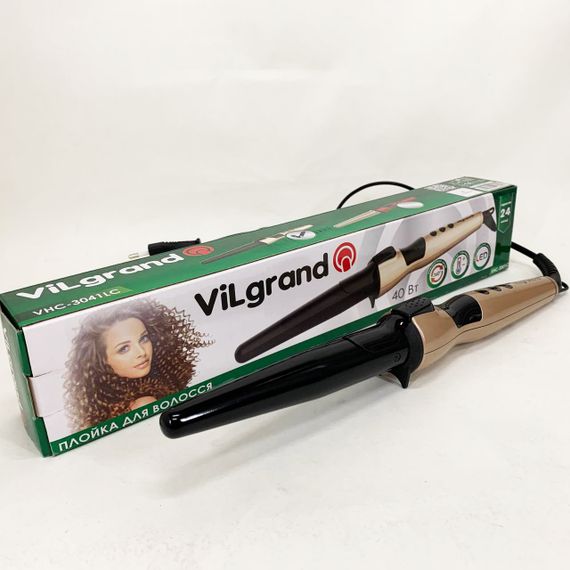 Плойка конусна ViLgrand VHC-3041LC. Колір: золотий | Зображення 2