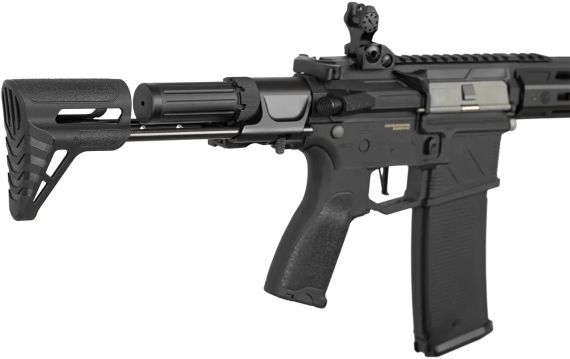 Страйкбольна гвинтівка Evolution Ghost S EMR PDW Carbontech AEG 6 мм Black | Зображення 3
