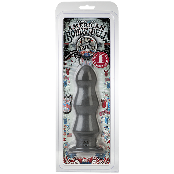 Анальна втулка для фістингу Doc Johnson American Bombshell - B-7 Tango - Gun Metal, діаметр 5,6см sexstyle | Зображення 1