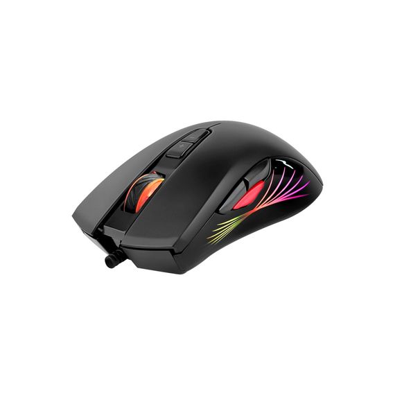 Мишка Marvo M519 RGB-LED USB Black (M519) | Зображення 1