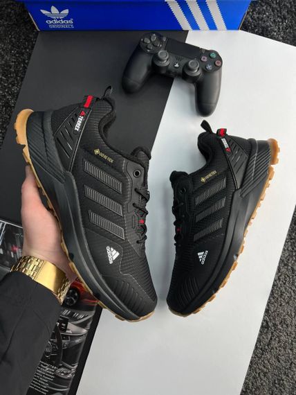 Зимові чоловічі кросівки Equipment Terrex Fleece Black Red Gum, фліс , В'єтнам | Зображення 5