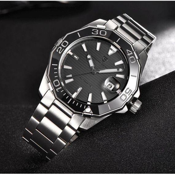 Годинник P2agani Design PD-1617 Silver-Black | Зображення 2