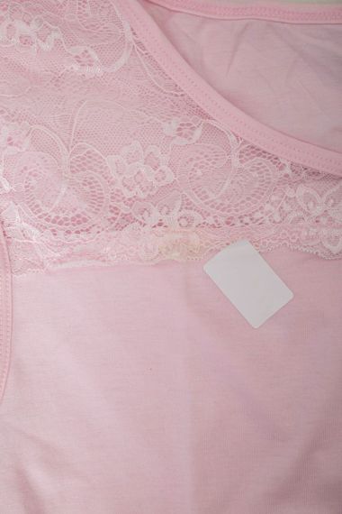 Пижама женская с принтом  -уценка, цвет розовый, 243R1602-010-U-15 | Зображення 6