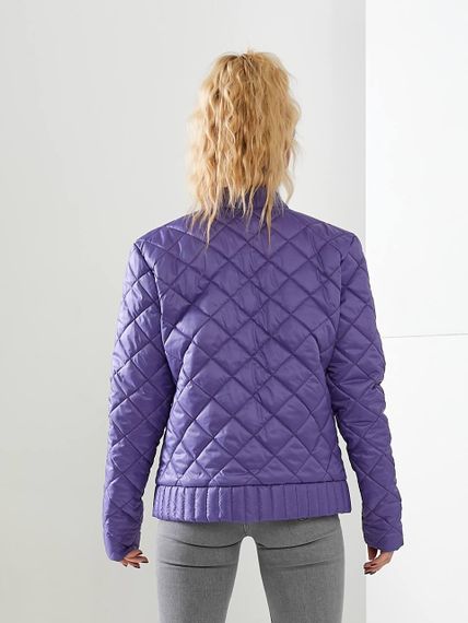 Куртка з ефектом стьобання, арт.310, фіолетовий | Зображення 1